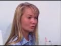 Blonde woman with amalgam filling