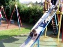 Me and my boy Daniel playing at the park