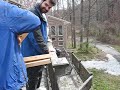 Throwing Wood Off The Balcony