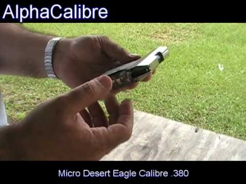 Micro Desert Eagle Calibre .380 - Pistola Sub-Compacta de Bolsillo