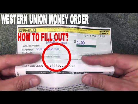 video-linktoworks-How To Fill Out Western Union Money Order 🔴 - YouTube
