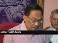 Press Conference Datuk Seri Anwar
