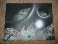 Spray Paint Art Space Paintings