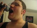Man singing  MOZ Morrissey  impersonation