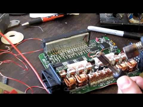 Mercedes 500SL R129 roof controller repair. 1298200097