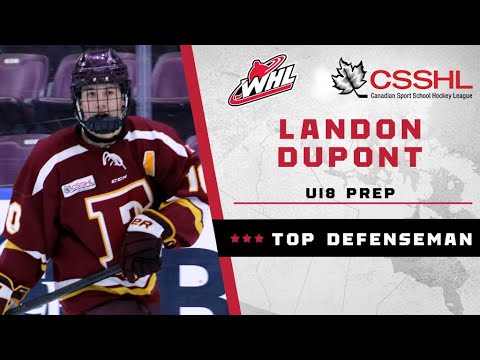 Landon DuPont - U18 Prep Top Defenseman