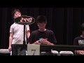 Syuhei Omura 4x4x4 former WR single 39.28 seconds