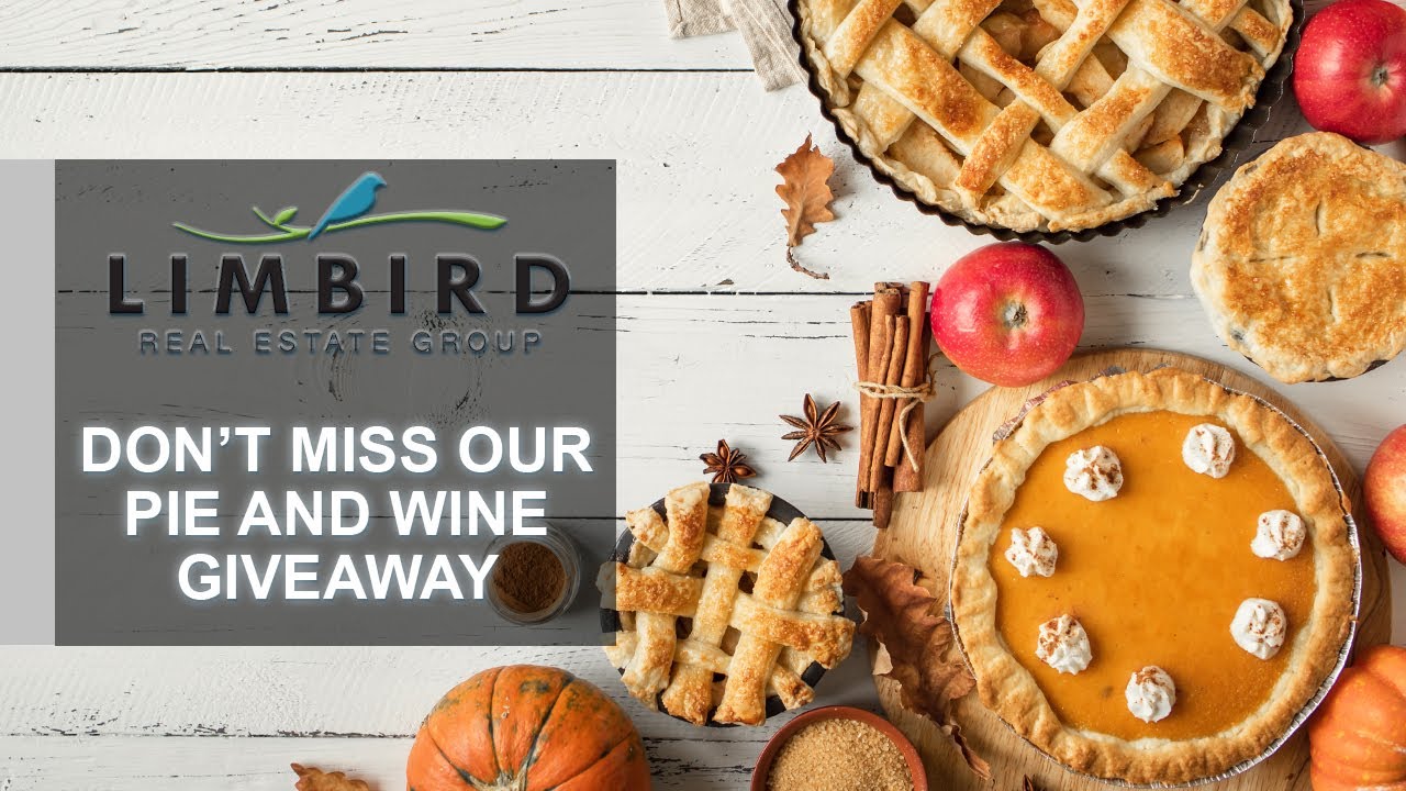 Join Us for Our Annual Thanksgiving Pie or Wine Giveaway