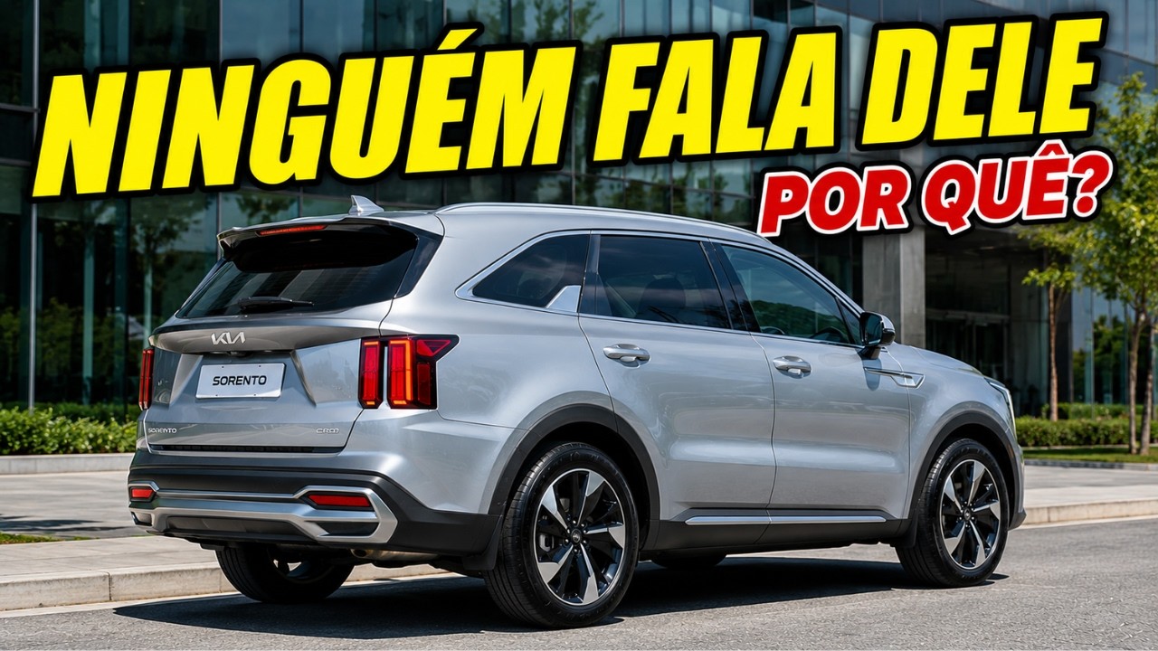 Kia Sorento 2026: O SUV Diesel Que Pode Fazer Você Esquecer o Toyota SW4?