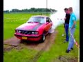 1980 Mercury Capri burnout