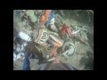 Horrible Pile Up at Glen Helen WORCS January 2012