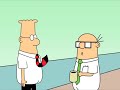 Dilbert: Holding Up the Wall and Drive By Management Dilbert: Holding Up the Wall and Drive By Management