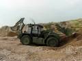Cargadora / Retroexcavadora Militar JONYANG GDG130 bucket