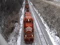 EJ&E 667/658/672 lead taconite train east, Crest Hill, IL. EJ&E 667/658/672 lead taconite train east, Crest Hill, IL.