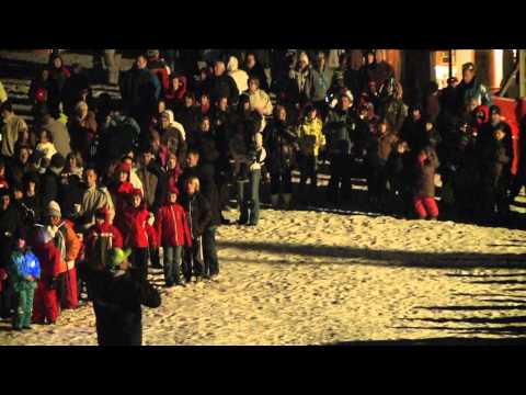 Pot d’accueil et descente aux Flambeaux à Morillon Grand Massif