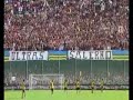 Coro curva sud Salerno dal settore ospiti