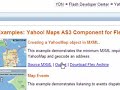 Part1 Yahoo Maps in Adobe Flex 3
