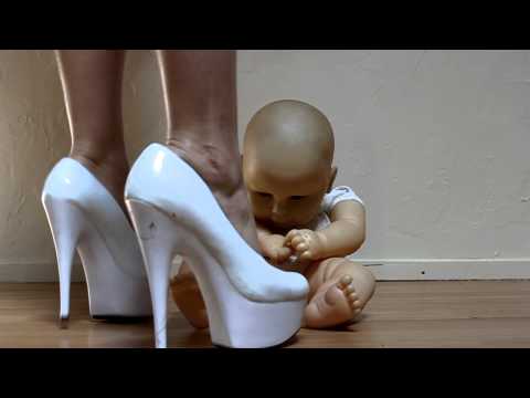 high heels crush - Lady Luxe is easily angered by her inconsiderate baby doll. Will he be punished more severely in the future? Stay tuned. Visit luxecollege.blogspot.com.