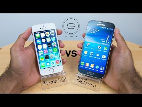 iPhone 5s vs Samsung Galaxy S4 - Hands-on