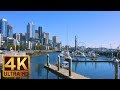 5 Hours - City Relaxation 4K Video | Downtown of Seattle  - Waterfront Park