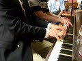 Unrehearsed 4/5-hand piano jam session; "Russian Rag"