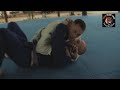 Andrew Gardineer shows a choke from side control using a Brazilian Jiu Jitsu Gi