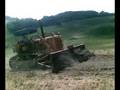 Mirco su Caterpillar D6 Torricella pista cross