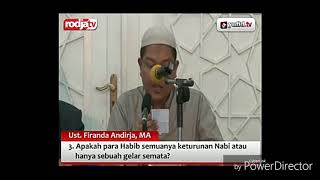 Habib Bahar Smith Bukan Keturunan Nabi?