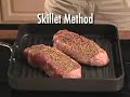 Cooking beef steaks