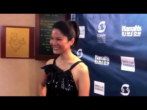 Lynn Chen - Go behind the scenes with actress Lynn Chen at the 12th Annual San Diego Asian Film Festival, where her film