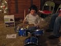 Jacob playing drums Jacob playing drums