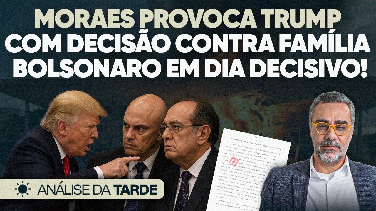 🚨 A Nova Magnitsky de Trump Contra Moraes e o STF!