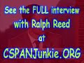 Christian Coalition's Ralph Reed Grilled on Pro-Life vs Iraq