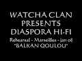 elsa et marion sont venues � l'improviste filmer une r�p�tition de qoulou avec sista ka suprem clem nassim et mat labess....