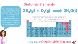 Diatomic Elements