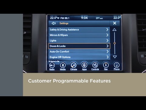 Customer Programmable Features | How To | 2019 Jeep<sub>®</sub>
Grand Cherokee