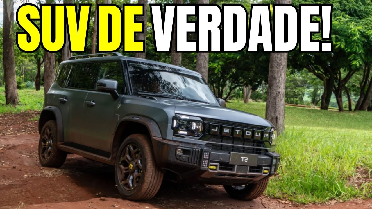 Jetour T2 é Revelado no Brasil: SUV Híbrido de 320 CV