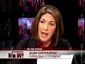 Naomi Klein vs. Alan Greenspan on crony capitalism in the US