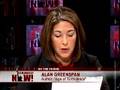 Naomi Klein vs. Alan Greenspan on crony capitalism in the US