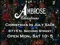 Click here to watch this video Ambrose Christmas In July