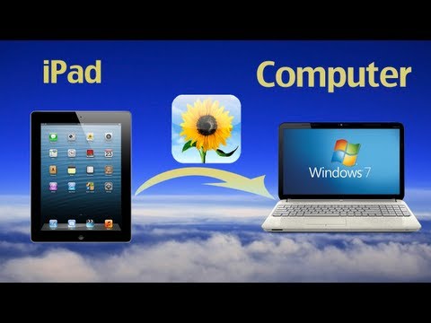 how to get photos from camera to ipad