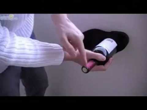how to open wine bottle without opener