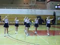 CHS sophomore cheerleaders half time of Assumption game