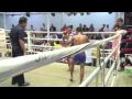Konglalek (Tiger Muay Thai) scores a 3rd round KO at Bangla Stadium