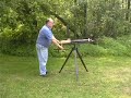 gatling gun in motion