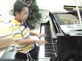 Lawrence, 9 y/o, play Chopin\