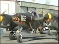 P-38 Lightnings formation flight