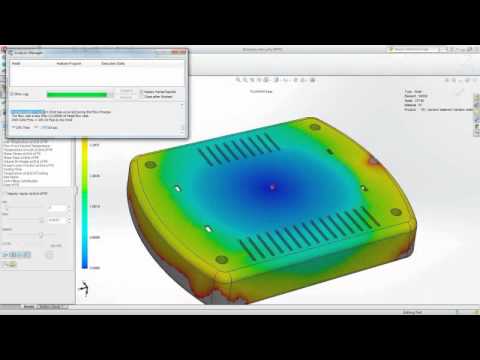 SolidWorks Plastics Video Image