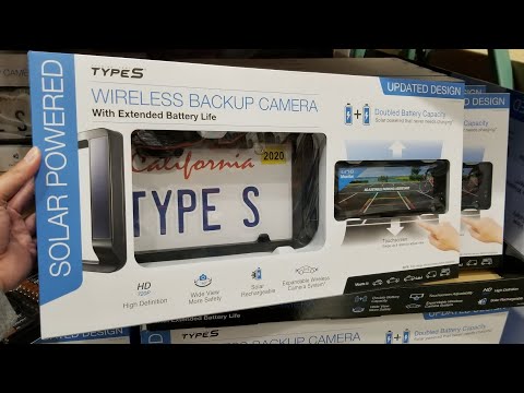 type s solar backup camera
