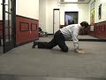 Bow and Arrow stretch for developing Tai Chi stance